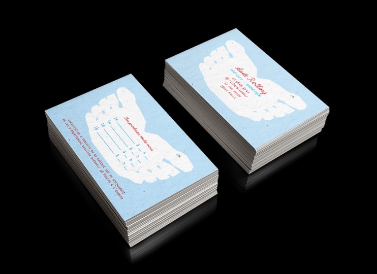 cartes de visites recto verso